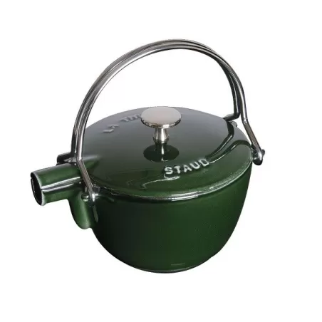 Teiera in ghisa verde basilico Cm. 16,5 - Staub