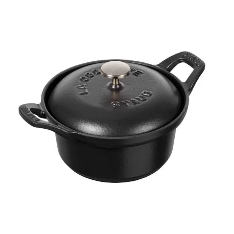 Coquette in ghisa nero Cm. 12 - Staub