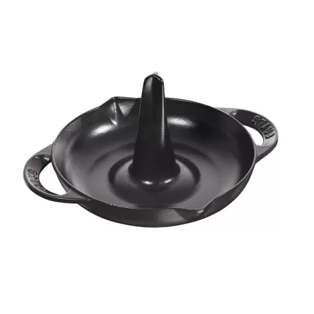 Cuocipollo in ghisa nero Cm. 24 - Staub