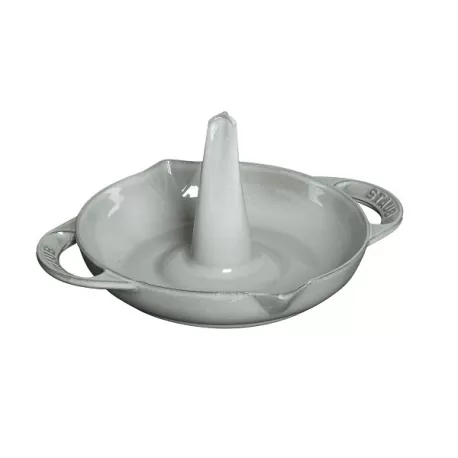 Cuocipollo in ghisa grigio grafite Cm. 24 - Staub