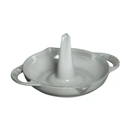 Cuocipollo in ghisa grigio grafite Cm. 24 - Staub