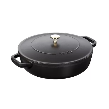 Chistera in ghisa nero Cm. 24 - Staub