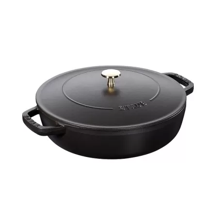 Chistera in ghisa nero Cm. 24 - Staub