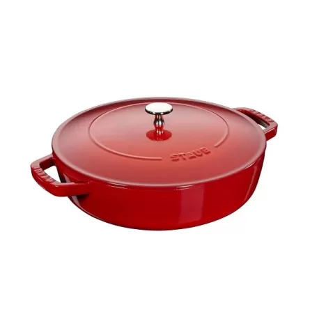 Chistera in ghisa rosso ciliegia Cm. 24 - Staub