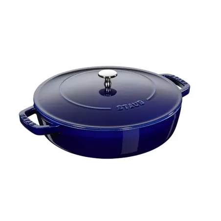 Chistera in ghisa blu Cm. 24 - Staub