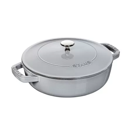 Chistera in ghisa grigio grafite Cm. 24 - Staub