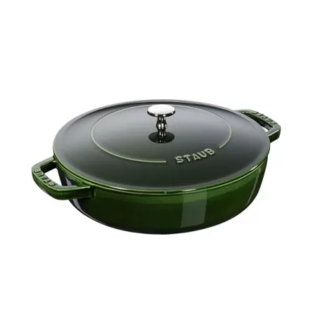 Chistera in ghisa verde basilico Cm. 24 - Staub