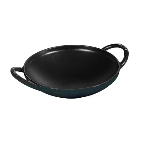 Wok in ghisa senza coperchio Nero Cm. 24 - Staub