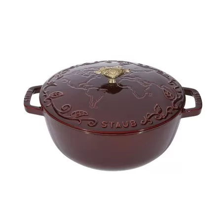 Casseruola Tomorrowland in ghisa granata Cm. 24 - Staub