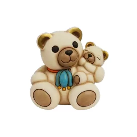 Orso con cucciolo Thun Club 2021 Oro -Thun