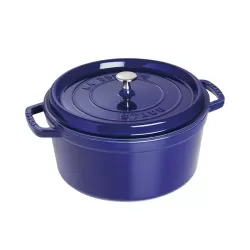 Cocotte in ghisa tonda blu Cm. 30 - Staub