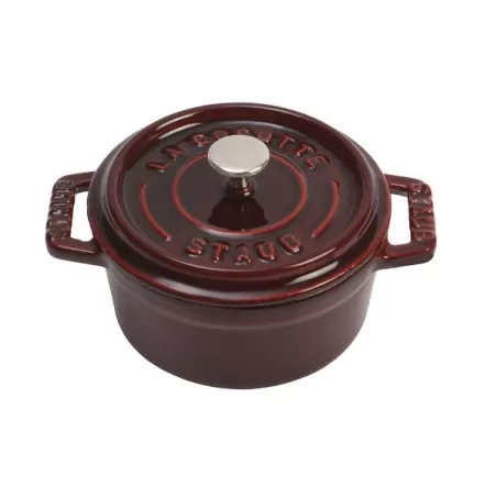 Mini cocotte in ghisa tonda granata Cm. 10 - Staub
