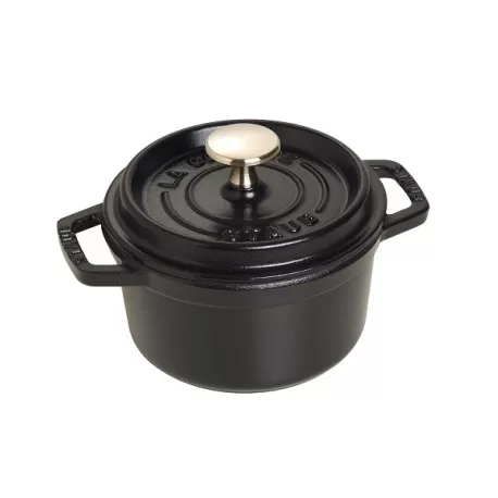 Cocotte in ghisa tonda nero Cm. 14 - Staub