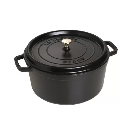 Cocotte in ghisa tonda nero Cm. 30 - Staub
