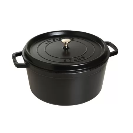 Cocotte in ghisa tonda nero Cm. 34 - Staub