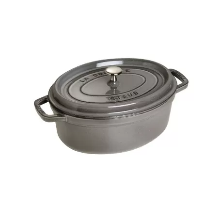 Cocotte in ghisa grigio grafite Cm. 27 - Staub