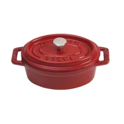 Mini cocotte in ghisa rosso ciliegia Cm. 11 - Staub