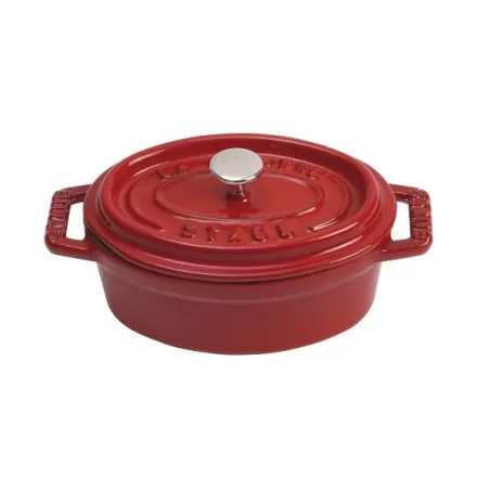 Mini cocotte in ghisa rosso ciliegia Cm. 11 - Staub