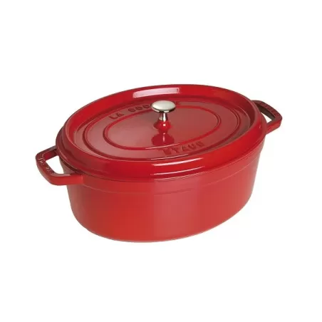 Cocotte in ghisa rosso ciliegia Cm. 33 - Staub