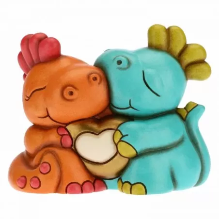 Coppia dinosauretti innamorati - Thun