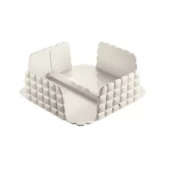 Portatovaglioli orizzontale 'tiffany' bianco latte - Guzzini