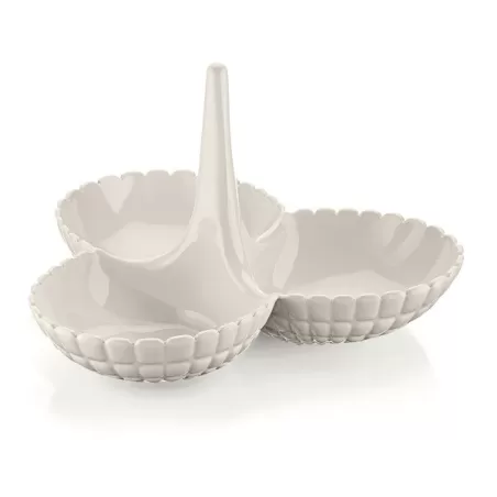 Antipastiera 'tiffany' bianco latte - Guzzini