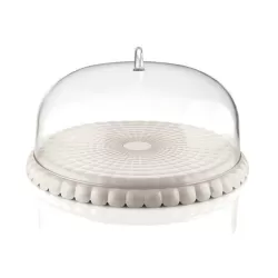Set tortiera piccola 'tiffany' bianco latte - Guzzini