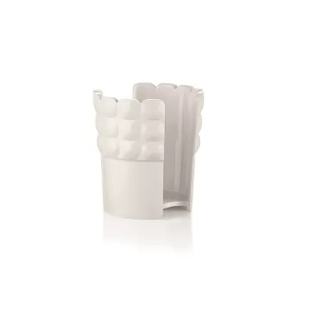 Set 6 reggibicchieri 'tiffany' bianco latte - Guzzini