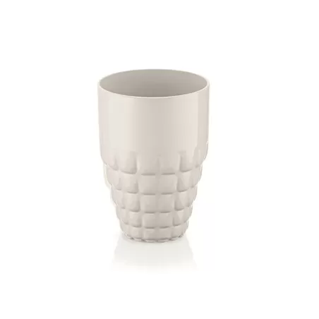 Bicchiere alto tiffany bianco latte - Guzzini