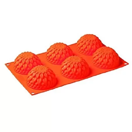 Stampo in silicone 6 porzioni Dalia - Pavoni