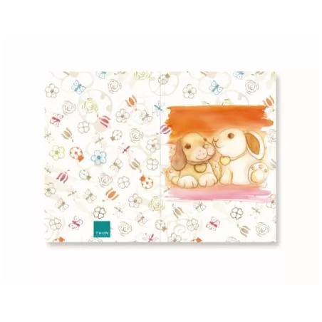 Bigl. Coppia animali bimbi grande - Thun