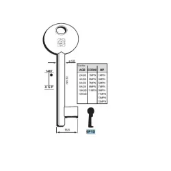 Chiave Passepartout , Patent - 6P1D - Silca