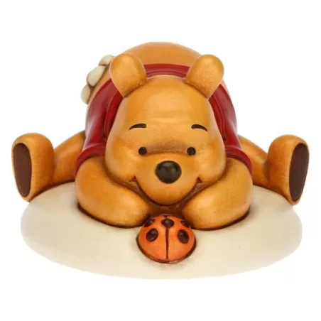Winnie The Pooh giocoso con coccinella portafortuna - Thun