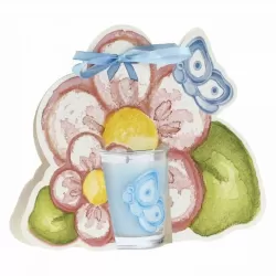 Candela Spring Life farfalla con margherita - ocean - Thun