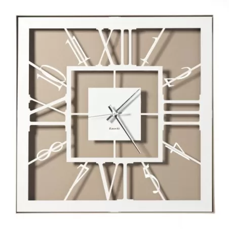 Orologio Tauro, Bronzo e Bianco Marmo  - Arti e Mestieri