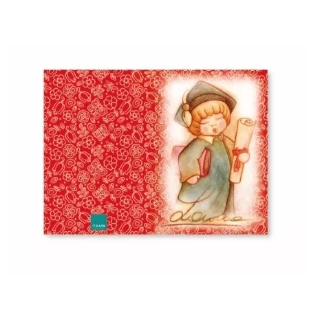 Chiudipacco laurea rosso grande - Thun