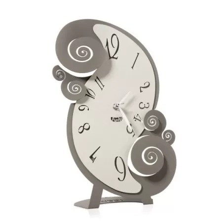 Orologio Circeo Tavolo, Fango e Avorio - Arti e Mestieri