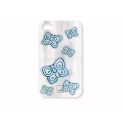 Guscio smartphone farfalla blu - Thun