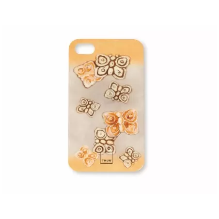 Guscio smartphone farfalla grigia - Thun