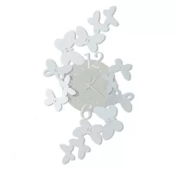 Orologio Papillon, Bianco - Arti E Mestieri