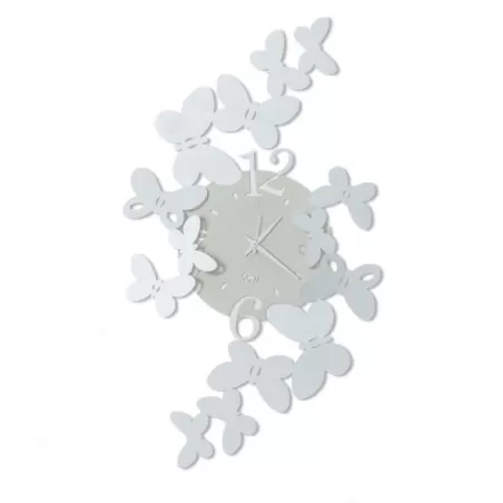 Orologio Papillon, Bianco - Arti E Mestieri