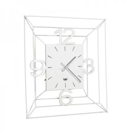 Orologio Prisma piccolo, Bianco - Arti e Mestieri