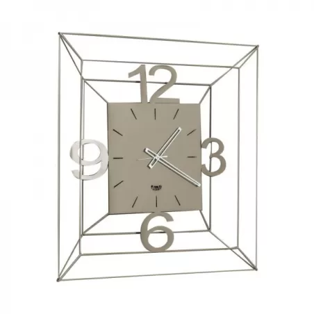 Orologio Prisma piccolo, Sabbia - Arti e Mestieri