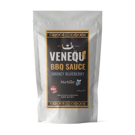 Salsa Bbq - Smokey Blueberr - In Pouch Bag Gr. 250 - Venequ