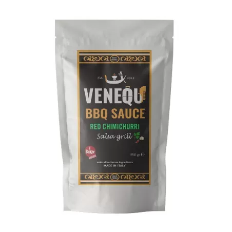 Salsa Bbq - Red Chimichurry - In Pouch Bag Gr. 250 - Venequ