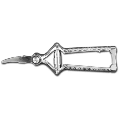 Masticatore curvo, cromato Cm. 18 - Sanelli Ambrogio