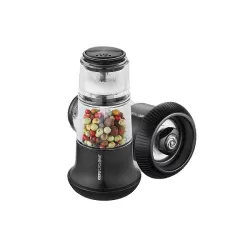 Macinino da pepe con saliera x-plosion, nero - Gefu