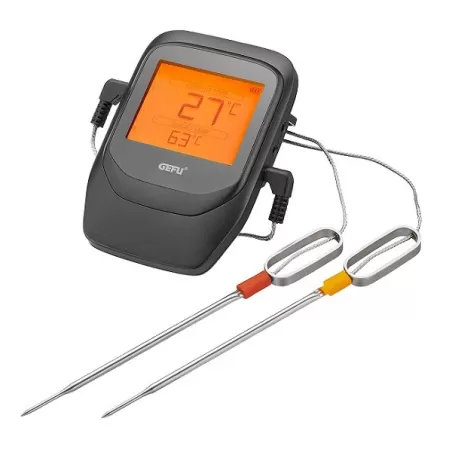 Termometro bluetooth control per bbq e per forno, 6 canali  - Gefu
