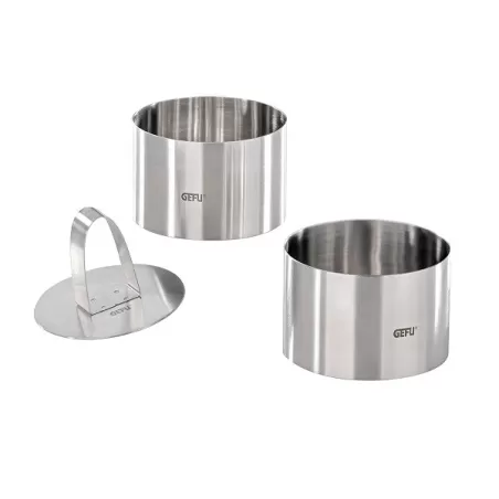 Formine ad anello per dessert e antipasti forma, 2 pezzi - Gefu