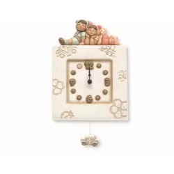 Pendola bimba farfalla e bimbo ape - Thun